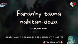 Faran’ny taona nahitan-doza: [Natiora Radio] #gasyrakoto