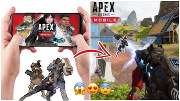 APEX LEGENDS MOBILE !!! 😱 HOW TO INSTALL APEX LEGENDS IN MOBILE || PC GAME IN ANY SMARTPHONE ||