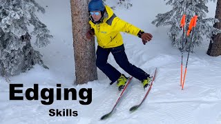 Carving skills: railroad tracks and skating drills, a clinic with JEDI Outdoors