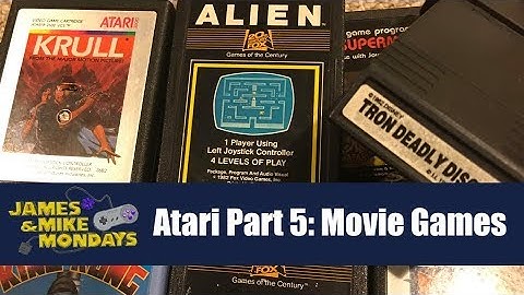 ATARI PART 5: Movie Games - James & Mike Mondays