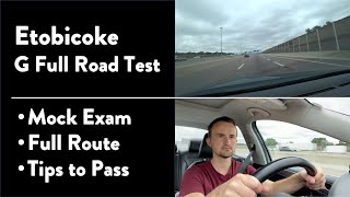 Etobicoke G Full Road Test - Full Route & Tips on How to Pass Your Driving Test