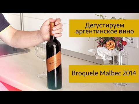 Аргентинское вино Broquele malbec 2014