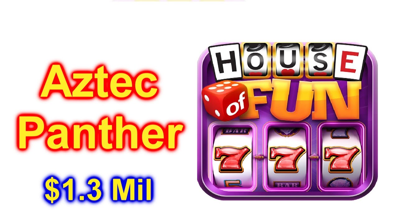 betadine 10 HOUSE OF FUN Slots Game Aztec Panther Cell Phone $1.3 Mil