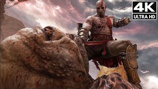 God Of War - Kratos Spartan Rage Destroy All Gods (4K Ultra Hdr)