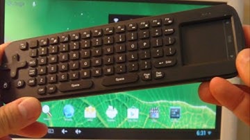 Measy RC12 Air Mouse Keyboard Touchpad Unboxing & Test - Part 2