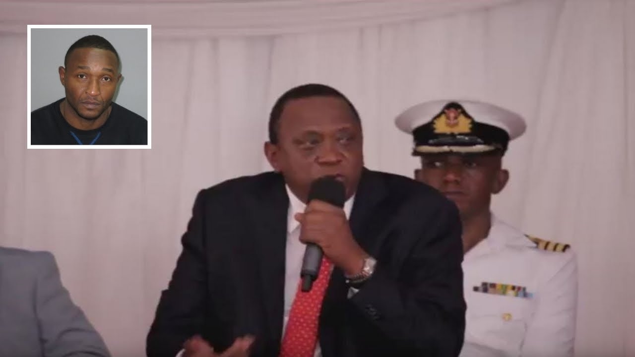 Uhuru Kenyatta engages with youths questions at Kisii High School during International Youth Day newspaper mockup