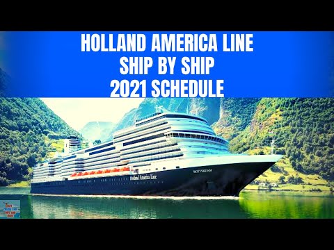 holland america cruise schedule