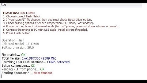 problem flash samsung gt i9505 with Z3X Sending aboot.mbn... error timeout