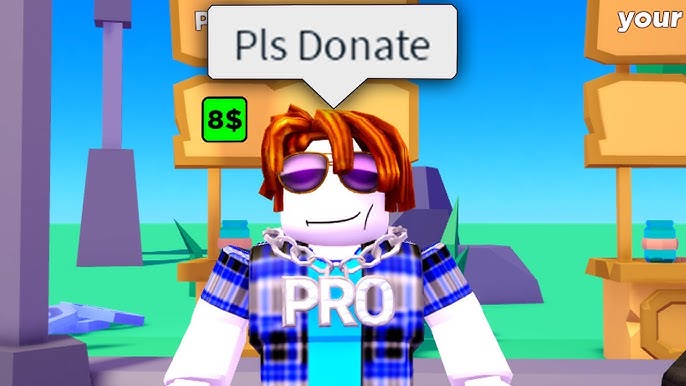 Roblox PLS DONATE Funny Moments 