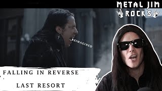 FALLING IN REVERSE - LAST RESORT (REACTION) #fallinginreverse