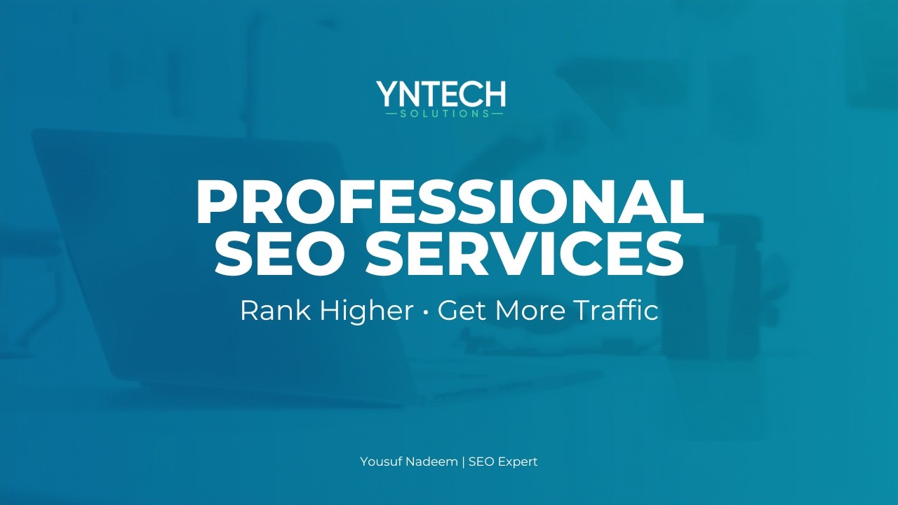 Yn Tech Boost Your Website: Complete SEO Services by YN Tech - YouTube