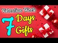 Valentine&#39;s Day Gift Idea | 7days 7 Gift | Valentine Week Gift | Gifts idea for GF | #valentinesday