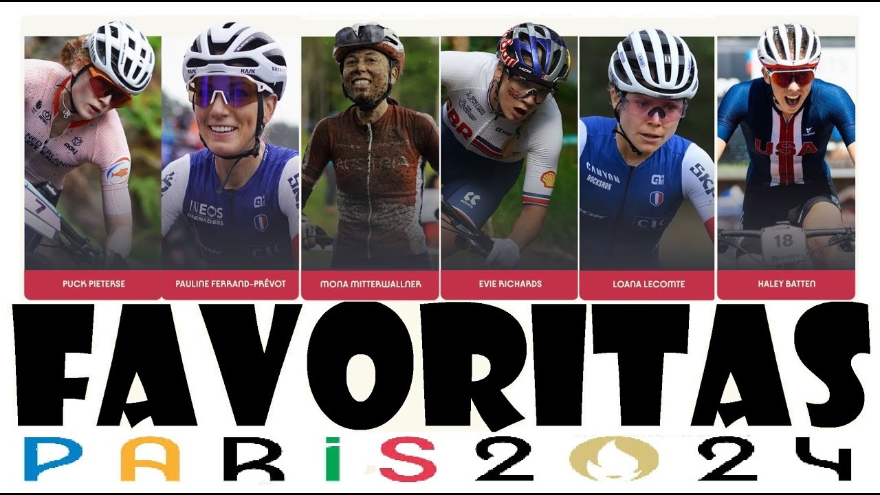 Lista completa de atletas no XCO de Paris 2024 + Data e local de ...