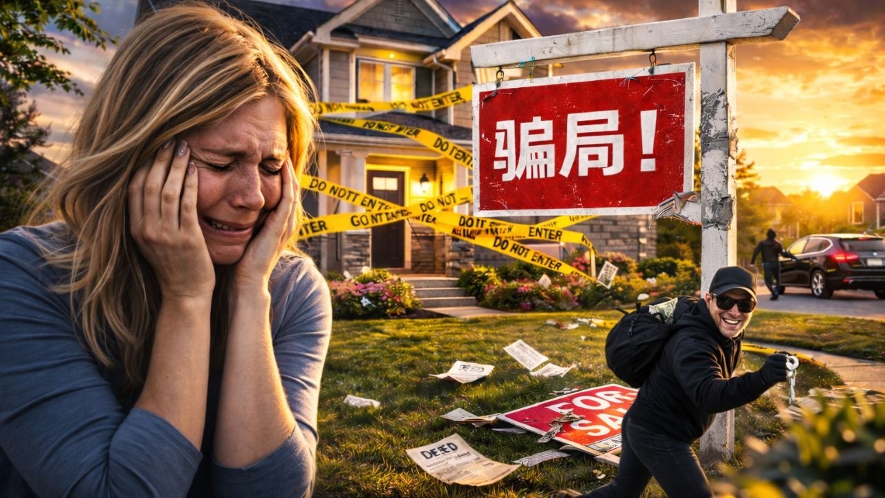 美国房地产产权诈骗越来越多 ：房子不再安全！不知不觉中你的房产可能就被偷了