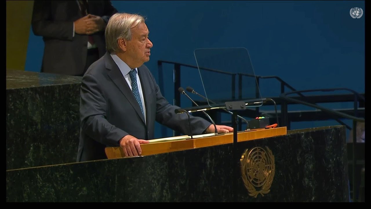 بررسی سخنرانی آنتونیو گوترش در نخستین روز نشست مجمع عمومی سازمان ملل
