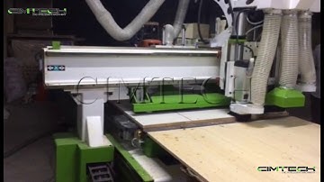 cnc nesting machines, 3 heads cnc cutting machine, wood cabinet router machine