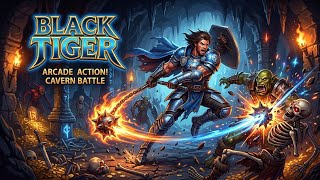 black tiger arcade PC gameplay