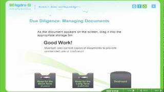 BC Hydro eLearning Demo - Emerge Learning