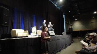 Wizard World Des Moines , Iowa 2017 Kane Hodder come to the stage