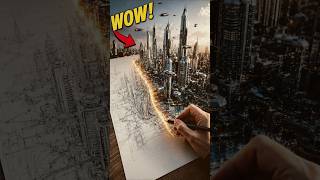 AI Paper Sketch Turns Into Real City 🤯 | Google Flow AI Prompt Tutorial