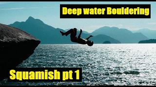 Deep water bouldering ?!?! and a session on The Singularity V15