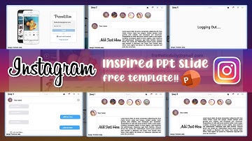 Instagram Powerpoint Template 𝑨𝒆𝒔𝒕𝒉𝒆𝒕𝒊𝒄♡ | Fristhetic Daily
