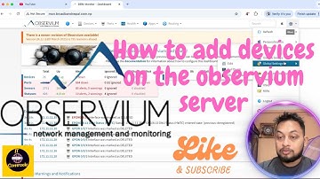 How to add remote devices to the Observium server|How to monitor network devices in Observium Server