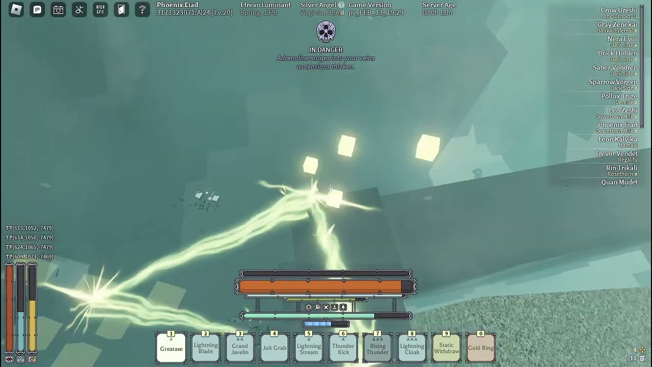 NEW 3 star lightning combat mantra |deepwoken