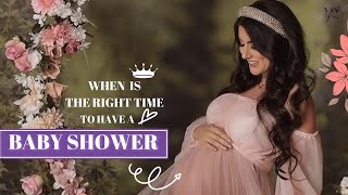 When is the Right Time to Have your Baby Shower 🤰🌸 | Baby Shower - Decoration Tips & Ideas