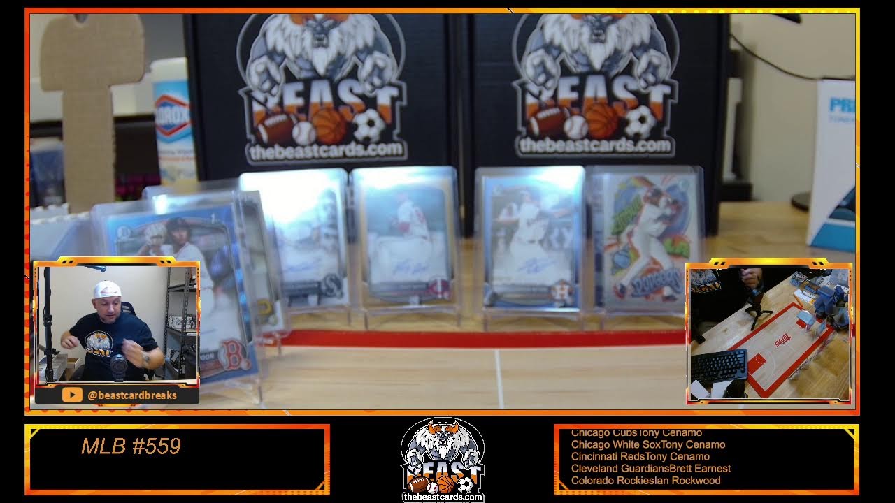 BEAST SPORTS CARD BREAKS Leaf 135, Leaf 136, MLB 559, Soccer 779