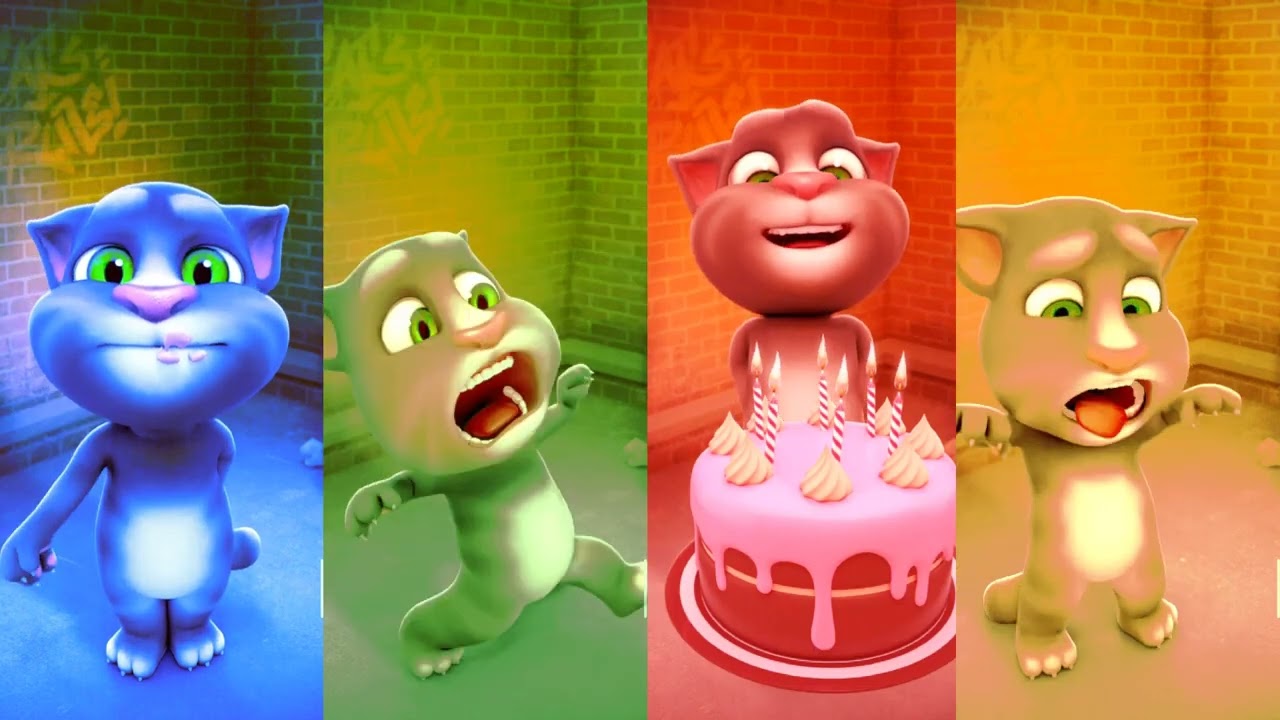 Talking Tom Funny Gameplay Ep1242