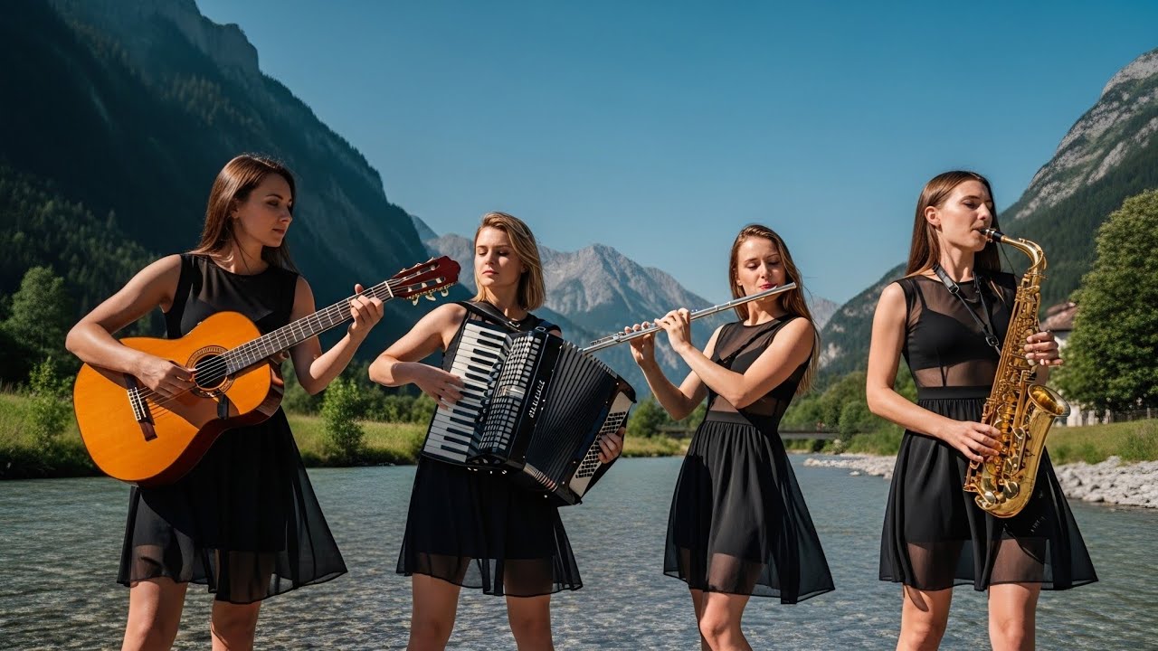 Flamenco Fusion | Guitar, Accordion, Flute & Saxophone in Joyful Instrumental