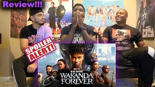 Black Panther: Wakanda Forever Spoiler Review