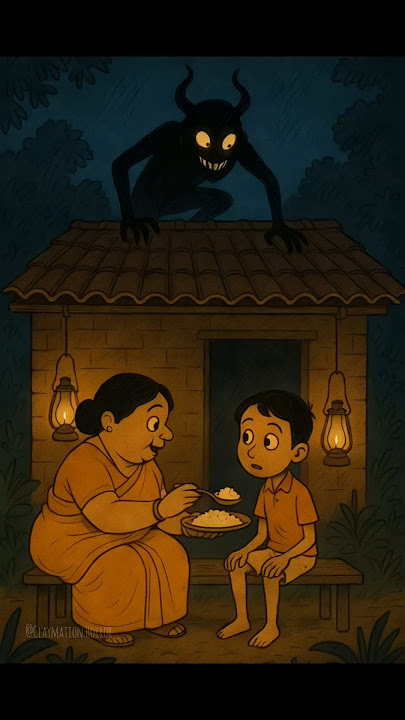 👻 The Ghost Village 2👁  #horror #shortsfeed #shorts #ghost #haunted #cartoon #creepypasta #animation