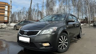 Kia Ceed ED рестайлинг 2011 год, 177000 км. Замер толщины ЛКП.