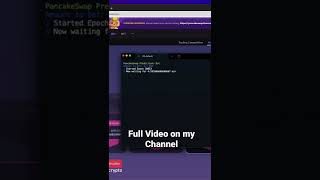 #shorts #pancakeswapbot #bnb #crypto #bot #pancakeswap #prediction