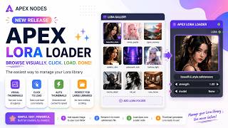 Apex Node Lora Loader
#ComfyUI #AIArt #ComfyUITutorial #StableDiffusion #AIVideo
Download: https://www.patreon.com/ApexArtist/posts/new-release-apex-164802478
Civitai: https://civitai.com/user/ApexArtist1
Create AI Image & Video : https://openart.ai/home?ref=apex
X: https://x.com/ApexArtistX
📩 Business & collaborations: apexartistx@gmail.com
Welcome to Apex Artist — your ultimate hub for ComfyUI workflows, AI-powered creativity, and cutting-edge art generation techniques.
We explore the best AI tools, step-by-step tutorials, tips for advanced AI image and video creation, and workflow optimizations to help you master AI art like a pro. Whether youre a beginner or a seasoned creator, this channel is your gateway to pushing the boundaries of creativity with AI. Apex Node Lora Loader