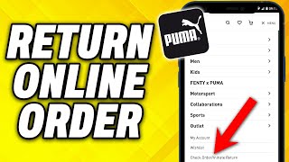 How To Return Puma Online Order 2025