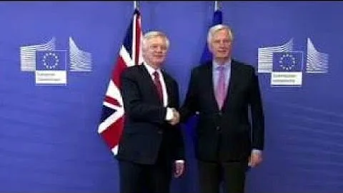 BrExit: Negotiations Round 2 - David Davis & Michel Barnier