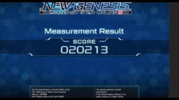 So the PSO2:NGS Benchmark test is out....
