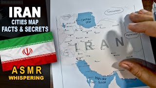 ASMR: IRAN Map most important cities | Key Facts and Highlights | ASMR maps and facts screenshot 5