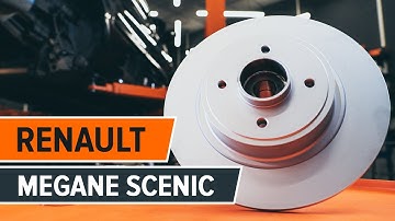 Hoe een remschijven achteraan vervangen op een RENAULT MEGANE SCENIC [HANDLEIDING AUTODOC]