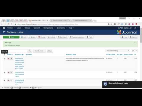 How to quickly fix 404 errors with a 301 Redirect on a Joomla Website