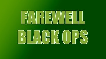 Farewell Black Ops, Hello MW3! [1/2]