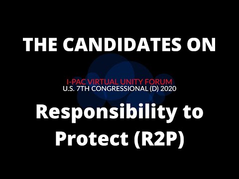 IPAC Virtual Unity Forum 2020 | Part 3: Responsibility to Protect (R2P)