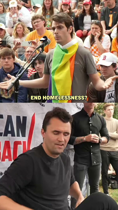 Charlie Kirk Has the Solution to Homelessness!