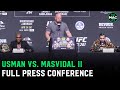 UFC 261: Kamaru Usman vs. Jorge Masvidal 2 | Full Press Conference