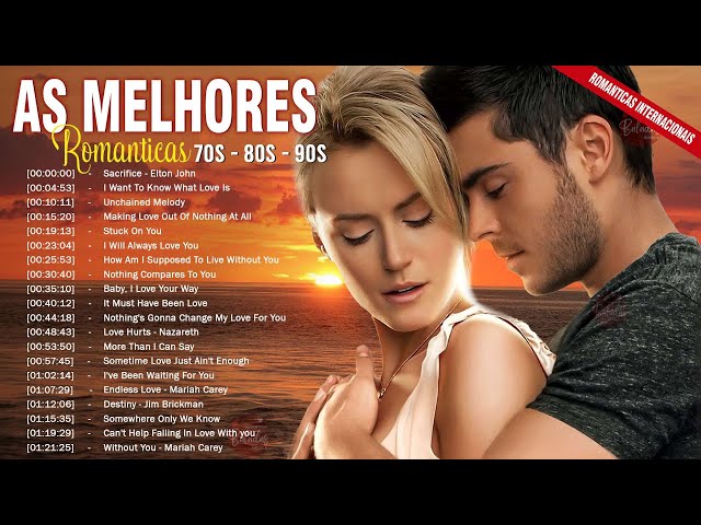 MÚSICAS MARCANTES ROMÂNTICAS❤️ MELHORES MUSICAS INTERNACIONAIS ANTIGAS ROMANTICAS ANOS 70 80 90 #152 class=