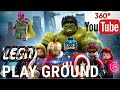 360 video | GIANT LEGO World's biggest indoor playground | P3