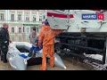 Водолазы и ОМОН Росгвардии спасают людей из зоны подтопления в Крыму